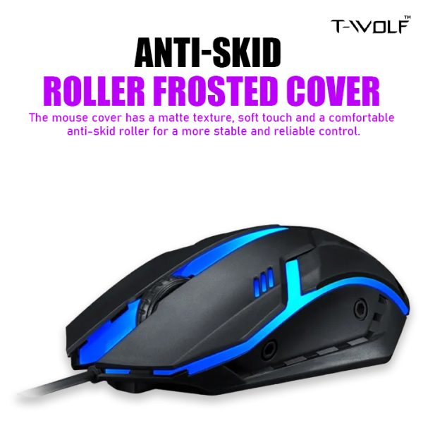 TF 200 Mechanical Keyboard Rainbow Backlit Gaming 2022 and Mouse Set for Lazer Craving Mechanical Feel for Gamers - Image 4