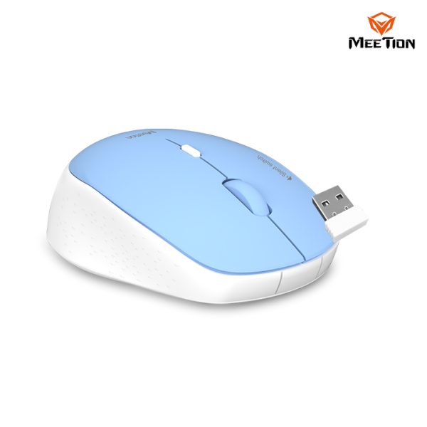 Meetion Wireless Silent Mouse R570 Blue - Image 3