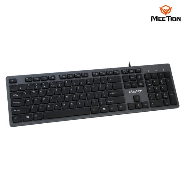 Meetion USB Standard Chocolate Keyboard K841 - Image 3