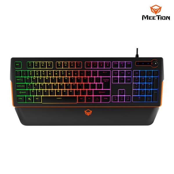 Meetion RGB Magnetic Wrist Rest Keyboard for Gaming K9520 - Image 3