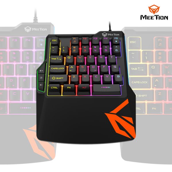 Meetion One-Handed Gaming Keyboard KB015 - Image 3