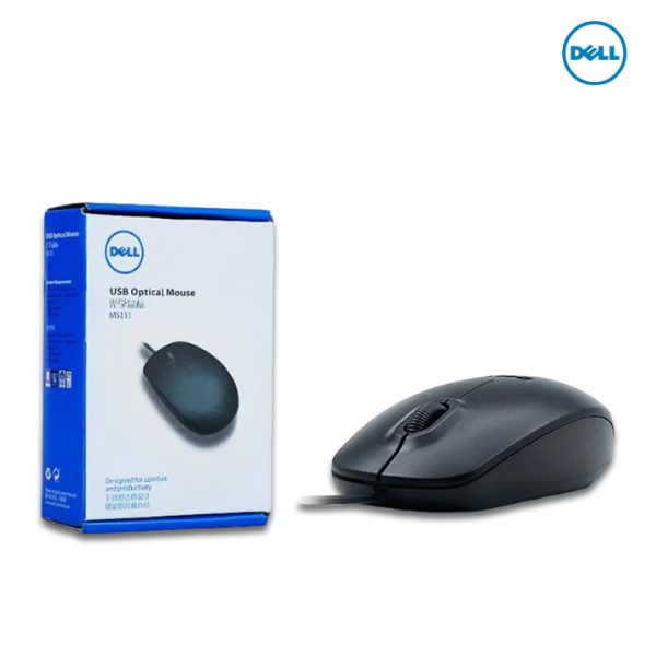 Dell USB Wired Optical Mouse MS111 - Image 3