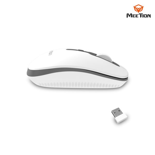 Meetion 2.4G USB Gray Wireless Optical Mouse R547 - Image 4