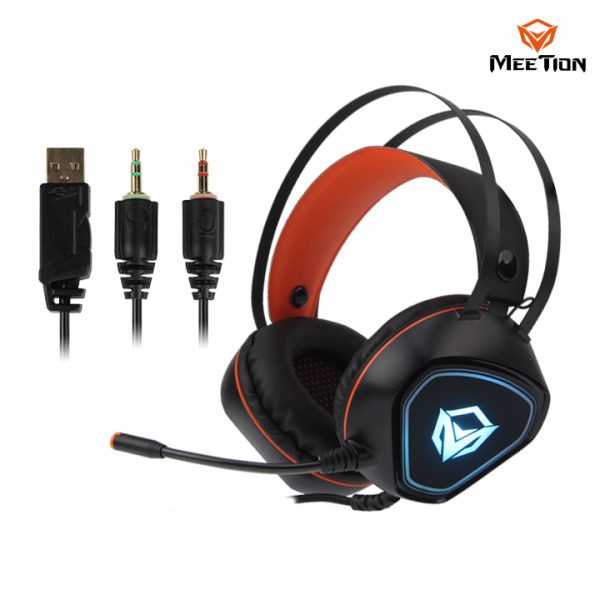 Meetion Backlit Gaming Headset HP020 - Image 5
