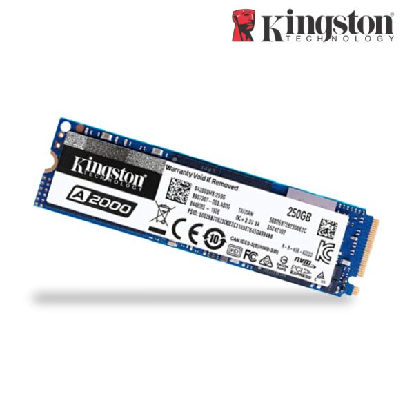 Kingston A2000 M.2 2280 NVMe PCIe 250GB SSD - Image 3