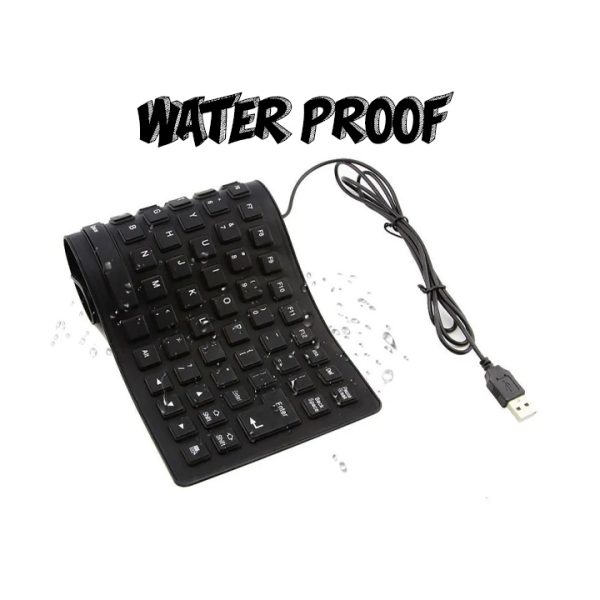 Flexible Keyboards (Foldable) Wired - Image 5