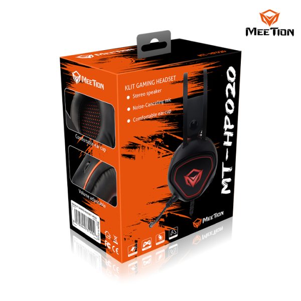 Meetion Backlit Gaming Headset HP020 - Image 6