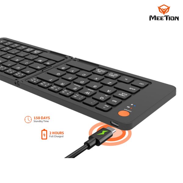 Meetion Bluetooth Folding keyboard BTK001 - Image 6