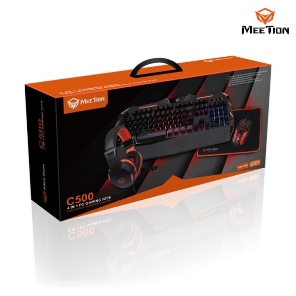 Meetion Backlit Gaming Combo Kits 4 in 1 C500 - Image 6