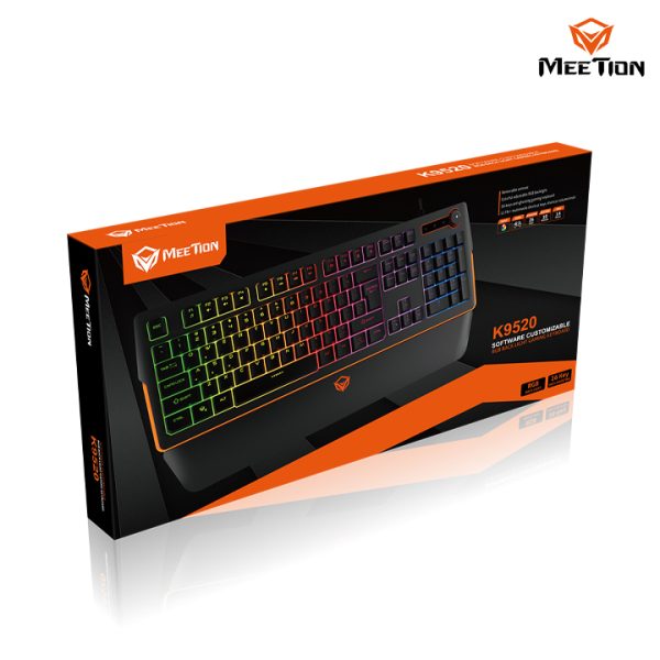 Meetion RGB Magnetic Wrist Rest Keyboard for Gaming K9520 - Image 6