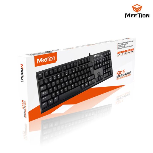 Meetion USB+HUB Keyboard K815 - Image 6