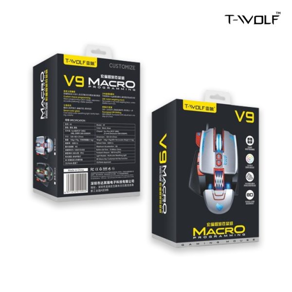 T-WOLF V9 Gaming Mouse For E Spots - Image 5