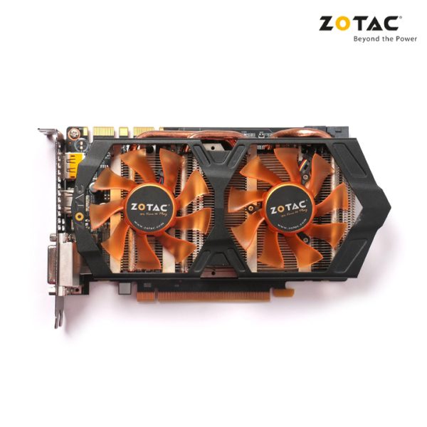 Used Zotac GeForce GTX 660 2GB Graphics Card (Black/Orange) - Image 2
