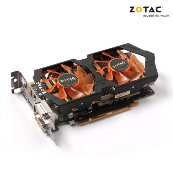 Used Zotac GeForce GTX 660 2GB Graphics Card (Black/Orange) - Image 3
