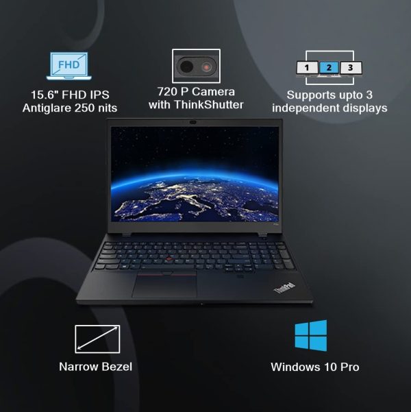 Lenovo ThinkPad P15v Gen 2 -Intel Core i7 1165G7 -15.6 inches FHD IPS Mobile (16GB RAM /512GB SSD/Windows 11/Nvidia Quadro T600 4GB Graphics - Image 2