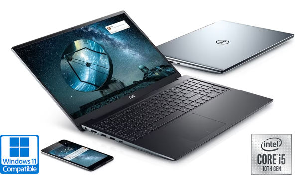 Dell Vostro 5590, 10th Generation Intel Core i5-10210U, 15.6-Inch FHD (1920 X 1080), 16GB Ram, 512GB NvMe, NVIDEA MX230 2GB, Win 11 - Image 3