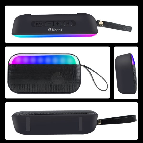 Kisonli S19 portable speaker bluetooth speakers mini radio speaker - Image 4