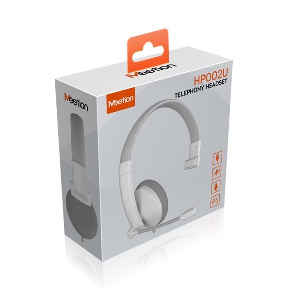 USB Single Ear Headset - HP002U - Image 6