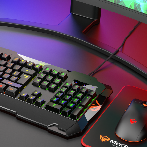 Gaming Mouse Keyboard and Headset Combo with Mouse Pad - C505 - Image 7