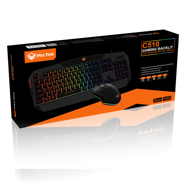 Backlit Gaming Combo 2 in 1 - C510 - Image 9