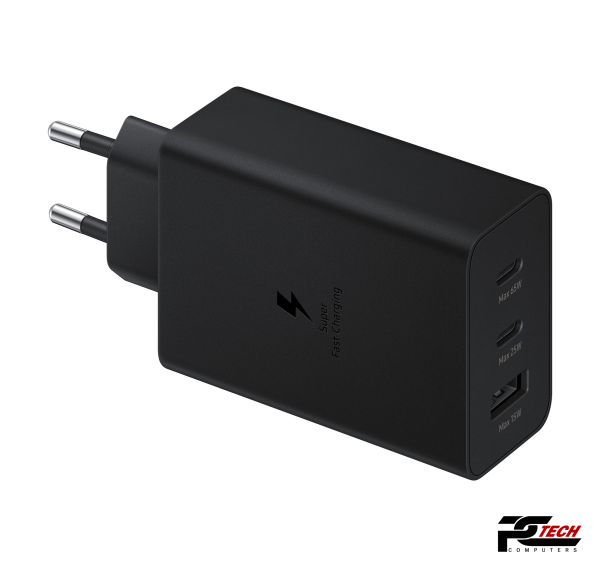 SAMSUNG 65W PD Trio Charging Adapter & USB C type Data Cable - Image 2