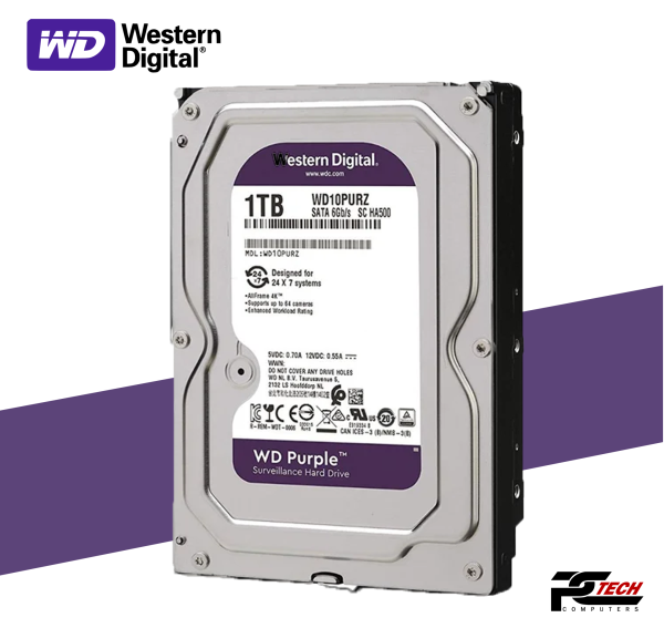 SEAGATE BarraCuda & WESTERN DIGITAL perple 1TB Dekstop Hard Disk - Image 3