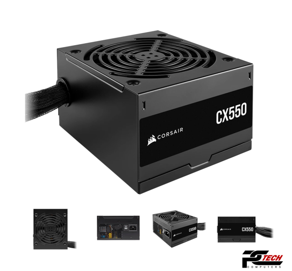 AMD CX Series™ CX550 – 550 Watt 80 PLUS Bronze ATX Power Supply - Image 4