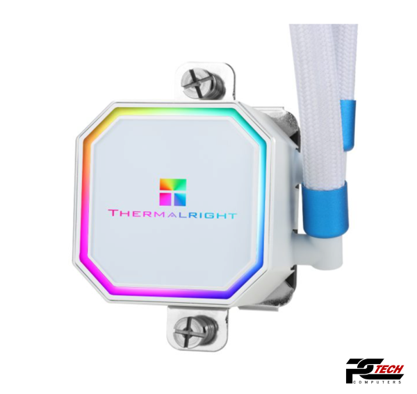 Thermalright Frozen Prism 240 2 Fans ARGB WHITE CPU Liquid Cooler - Image 2