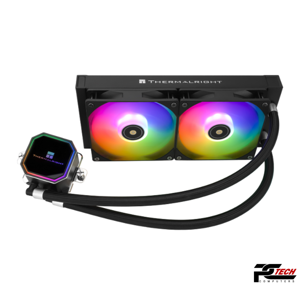 Thermalright Frozen Prism 240 2 Fans ARGB BLACK CPU Liquid Cooler - Image 5