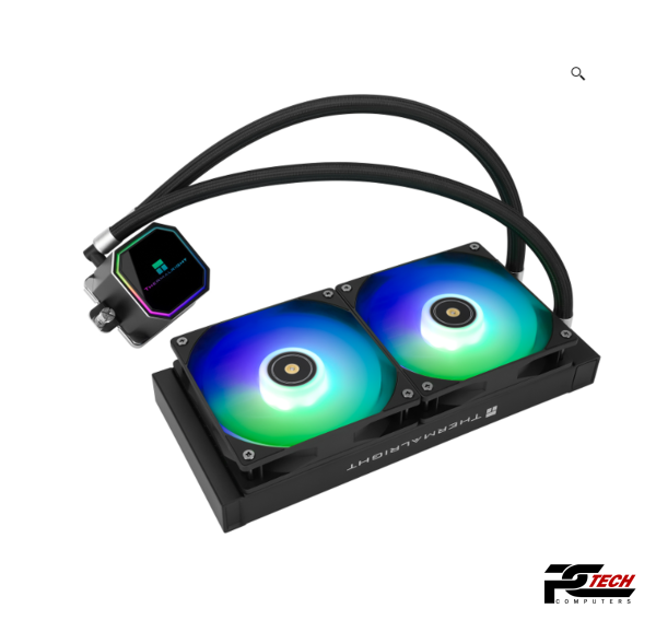 Thermalright Frozen Prism 240 2 Fans ARGB BLACK CPU Liquid Cooler - Image 6