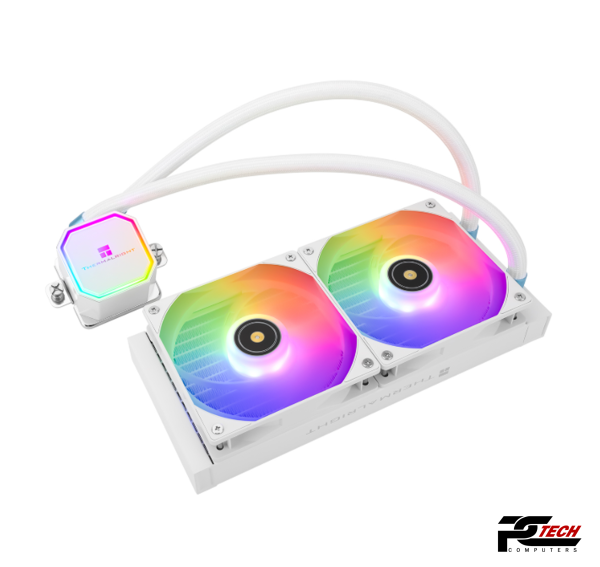 Thermalright Frozen Prism 240 2 Fans ARGB WHITE CPU Liquid Cooler - Image 7