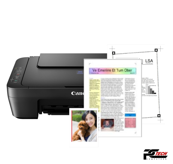 CANON Pixma E410 Black Inkjet Printer - Image 3