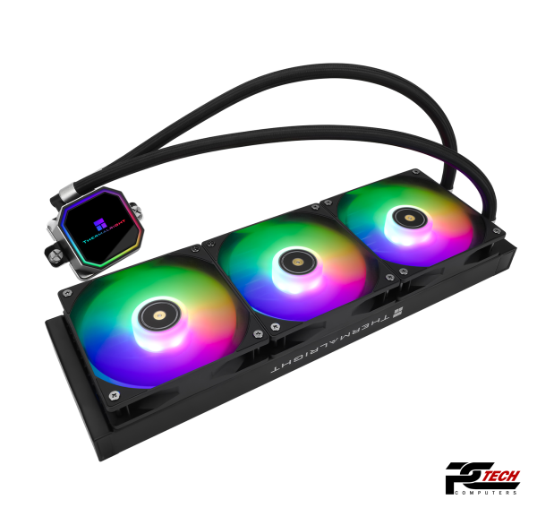 Thermalright Frozen Prism 360 3 Fans ARGB Black CPU Liquid Cooler - Image 4