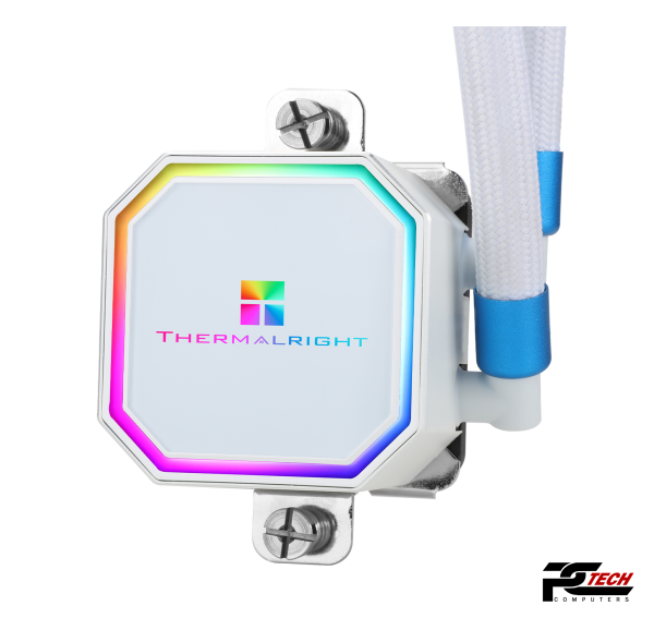 Thermalright Frozen Prism 360 3 Fans ARGB WHITE CPU Liquid Cooler - Image 5