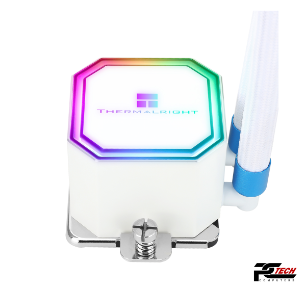 Thermalright Frozen Prism 360 3 Fans ARGB WHITE CPU Liquid Cooler - Image 4