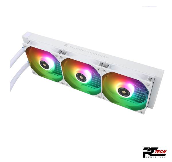 Thermalright Frozen Prism 360 3 Fans ARGB WHITE CPU Liquid Cooler - Image 3