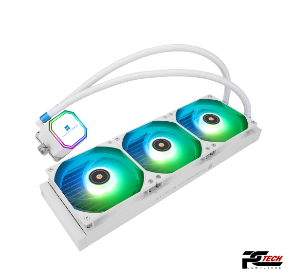 Thermalright Frozen Prism 360 3 Fans ARGB WHITE CPU Liquid Cooler - Image 2