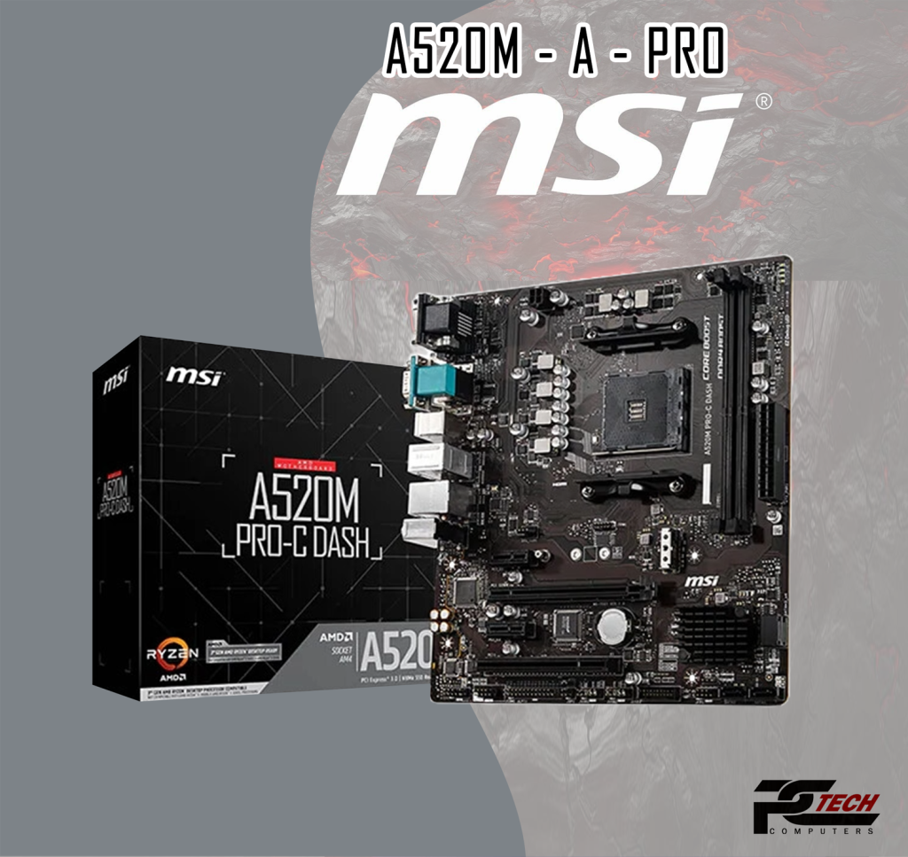 MSI A520M-A Pro Motherboard