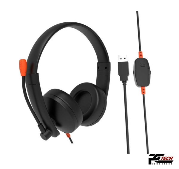 Meetion USB Wired Telephone Headset HP003U - Image 3