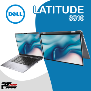 Dell Latitude 9510 Laptop / 15.6" FHD Display / Core i5-10310U / 512 GB SSD Hard Drive / DDR4 16GB RAM