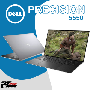 Dell Precision 5550 Laptop / 15.6" FHD Display / Intel Core i7 10th Gen / DDR4 16GB RAM / 512GB NVMe / Nvidia Quadro T1000 4GB Graphic