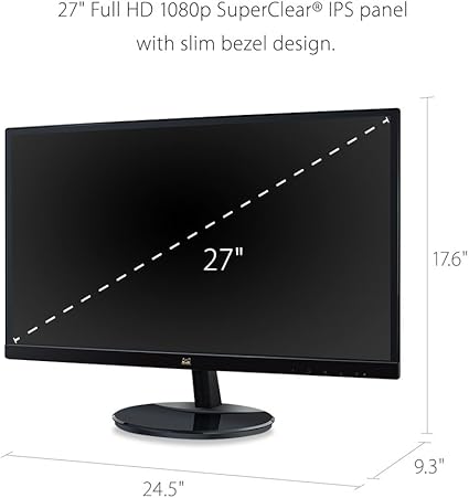 ViewSonic 27 VA2759smh FRAMELES HDMI (100hz) - (HDMI) Monitor - Image 2