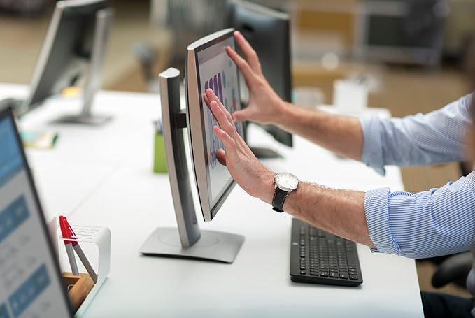 HP 23 E230t Touch Screen IPS FRAMELESS (HDMI) MONITOR - Image 3