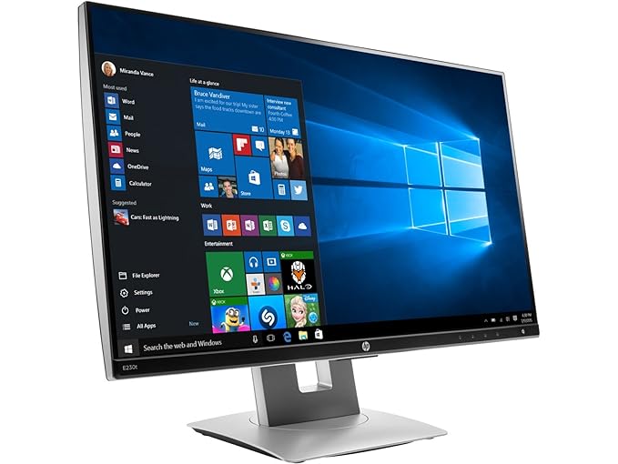 HP 23 E230t Touch Screen IPS FRAMELESS (HDMI) MONITOR - Image 2